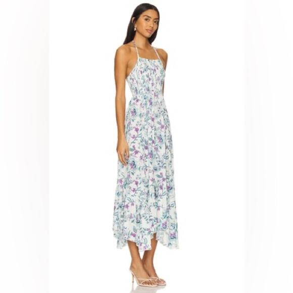 Free People Heat Wave Printed Maxi Dress In Floral Combo XS - Picture 2 of 7